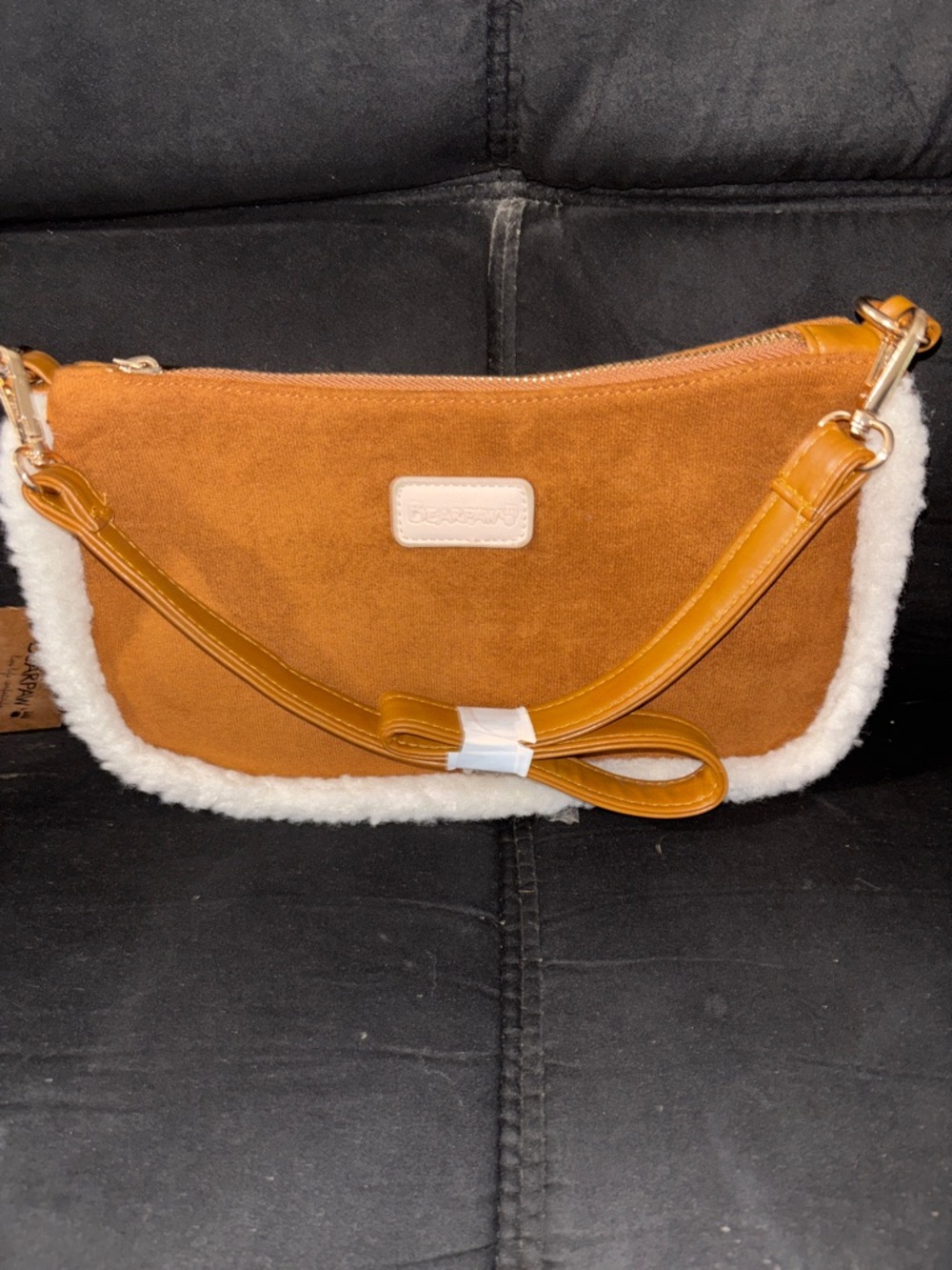 Bear paw shoulder bag